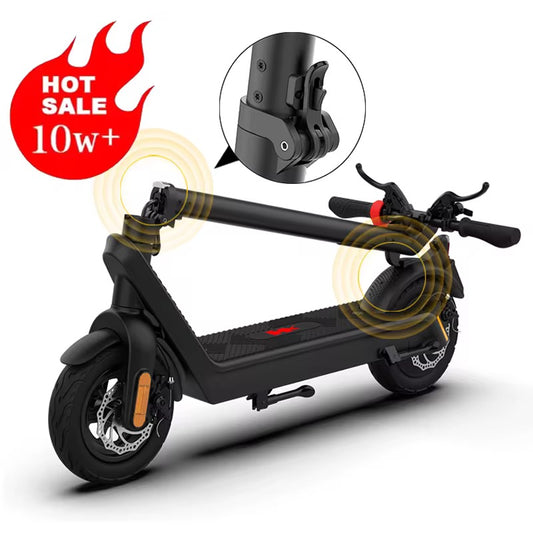 X9 Pro Max Elektrisk Sparkesykkel – Rekkevidde 100 km